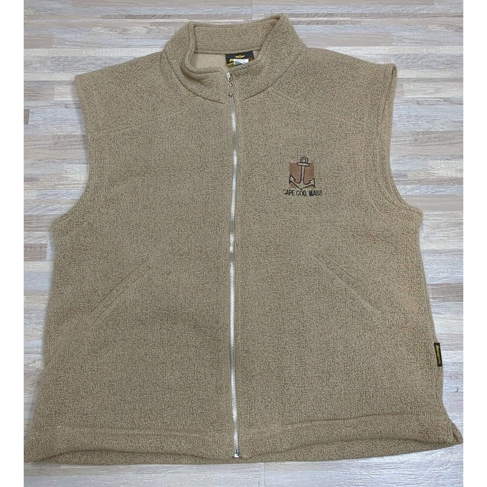 Vintage Cape Cod Lined Vest Men Size M, Renegade Brand, Made In USA, Heavy Vest